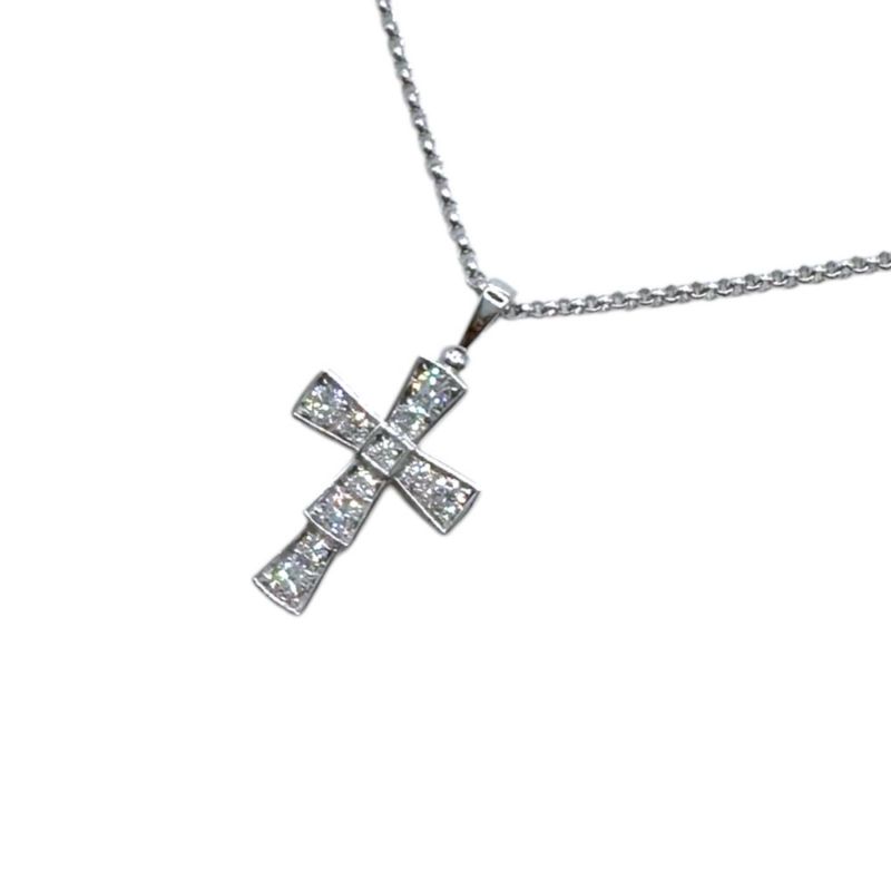 Bulgari Serpenti Cross Necklace
