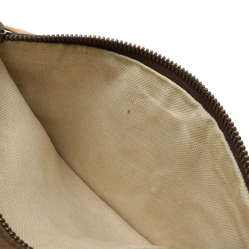 Gucci Ophidia Small Messenger Bag GG Supreme Sherry Line PVC Leather Beige