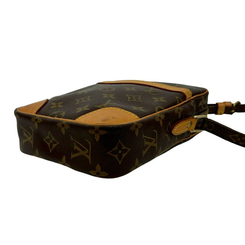 Louis Vuitton Danube Monogram Leather Mini Shoulder Bag With Pochette