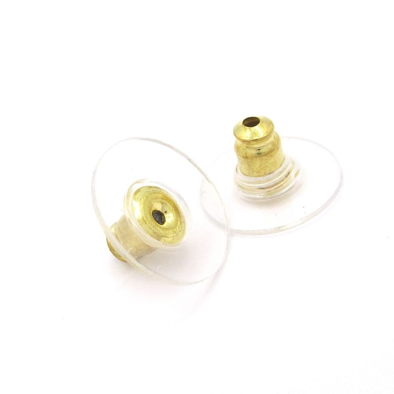 Chanel Earrings Coco Mark Bordeaux×gold