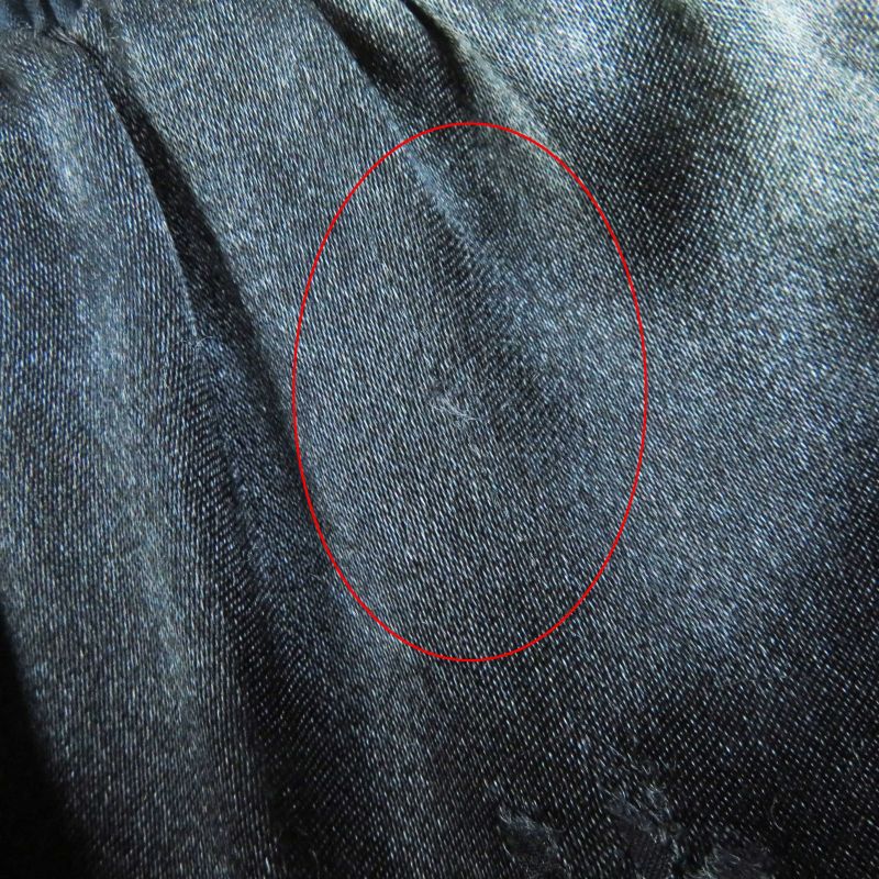 CHANEL 22AW P73038 Métiers D'art Collection Silk Satin Coco Mark Long Skirt