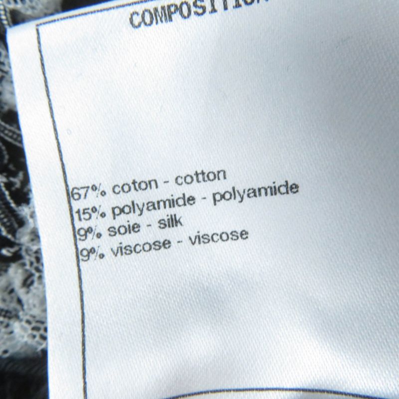 CHANEL P58876k07720 Cotton With Coco Mark And Logo Ribbon With Stole Sleeveless