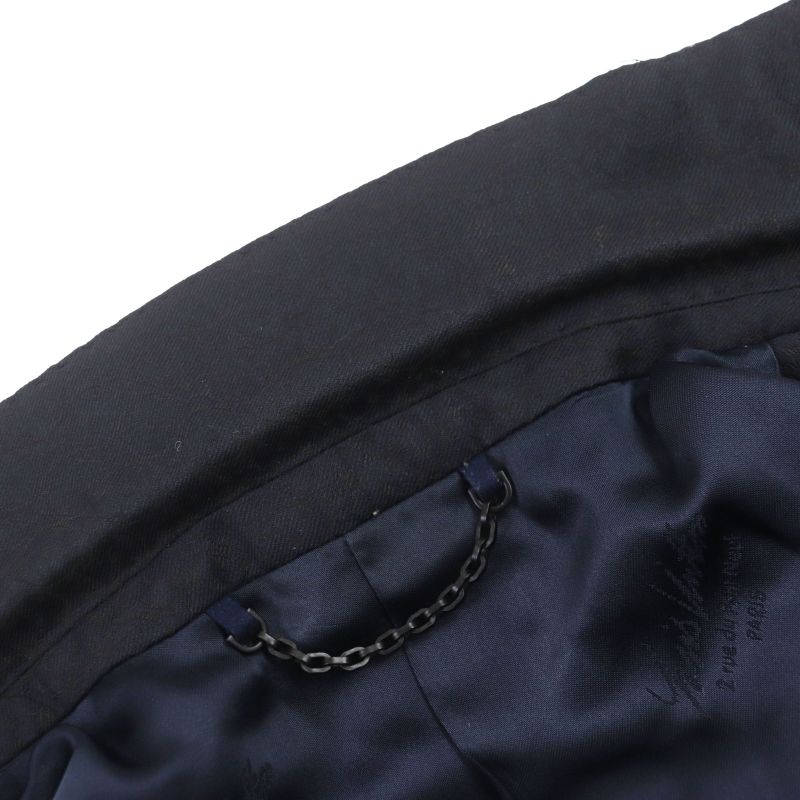 Louis Vuitton 23SS 100% Wool Monogram Jacquard Peaked Lapel Single Jacket