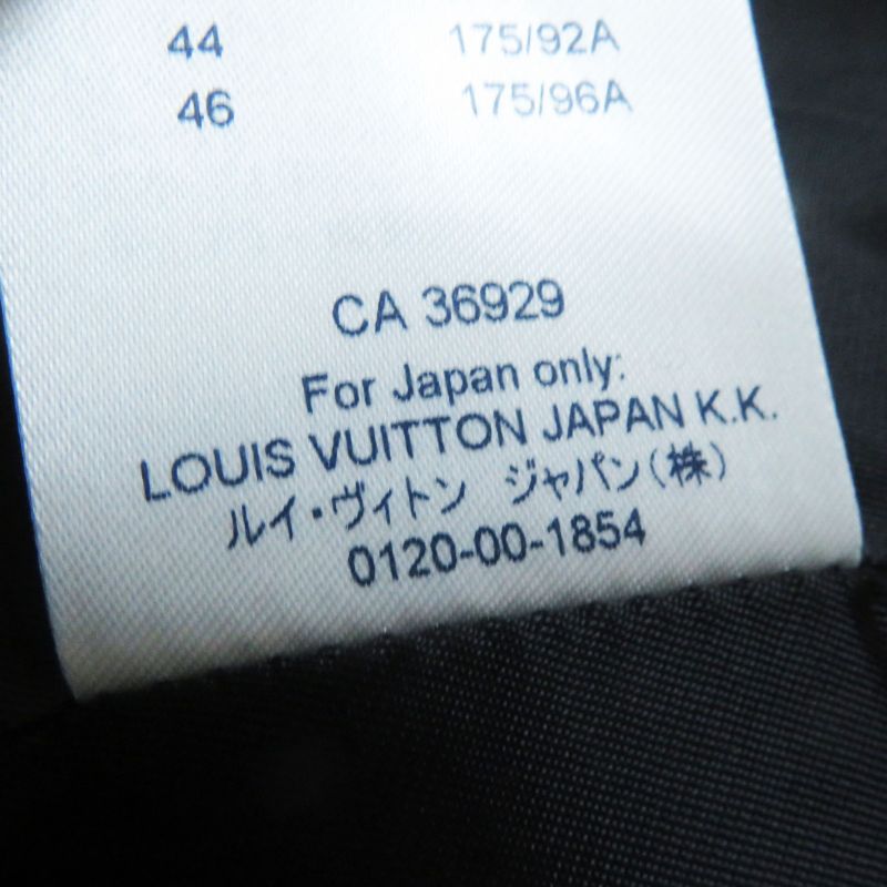 Louis Vuitton 18SS Monogram Jacquard Collarless Zip-up Long Coat Red White