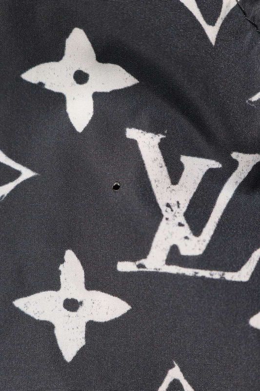 Louis Vuitton 20SS Rw201w DFU Fipa11 Stencil Effect Monogram Jogging Long Pants