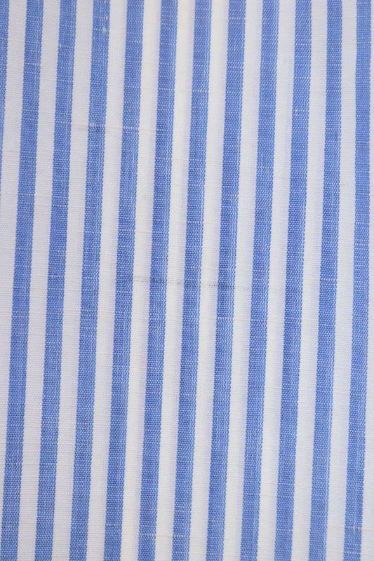 Celine 2c982724t Triomphe Striped Long Sleeve Shirt Men's 42