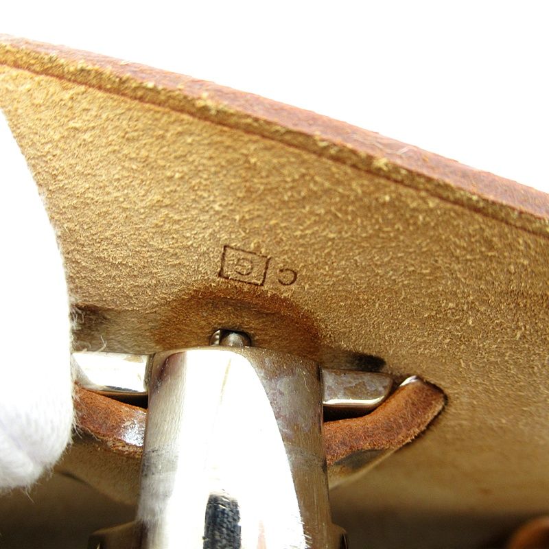 Hermes Herbag Her Bag MM Toile GM Calf Women's Backpack Daypack Natural