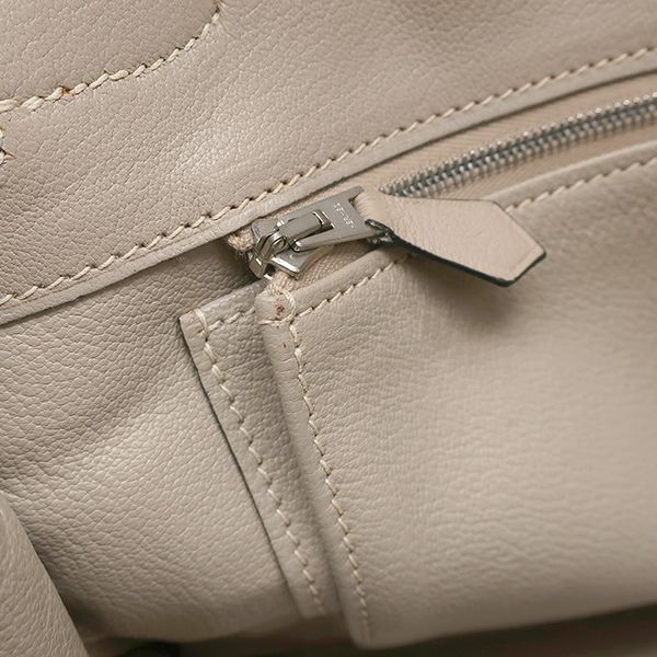 Hermes Handbag Birkin 30 Taurillon Clemence Taurillon Clemence Tortiere Gray