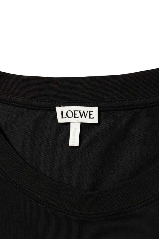 Loewe H526y22xbf Multicolor Logo Embroidery T-shirt Men's XL