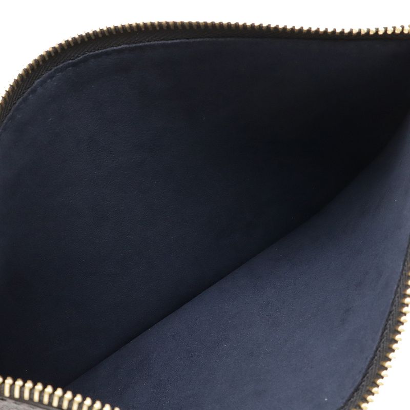 Louis Vuitton Monogram Empreinte Neverfull MM Neverfull Pouch Only Noir Black