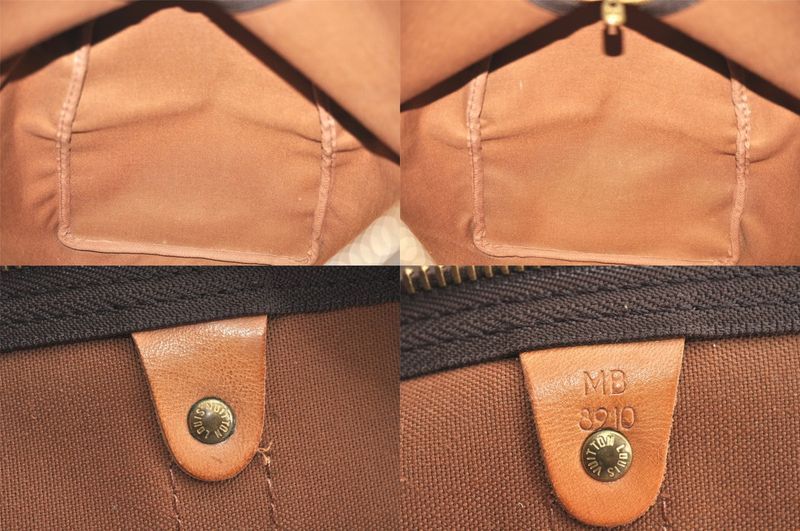 Louis Vuitton Monogram Keepall 50 Travel Boston Bag M41426 LV 4075n