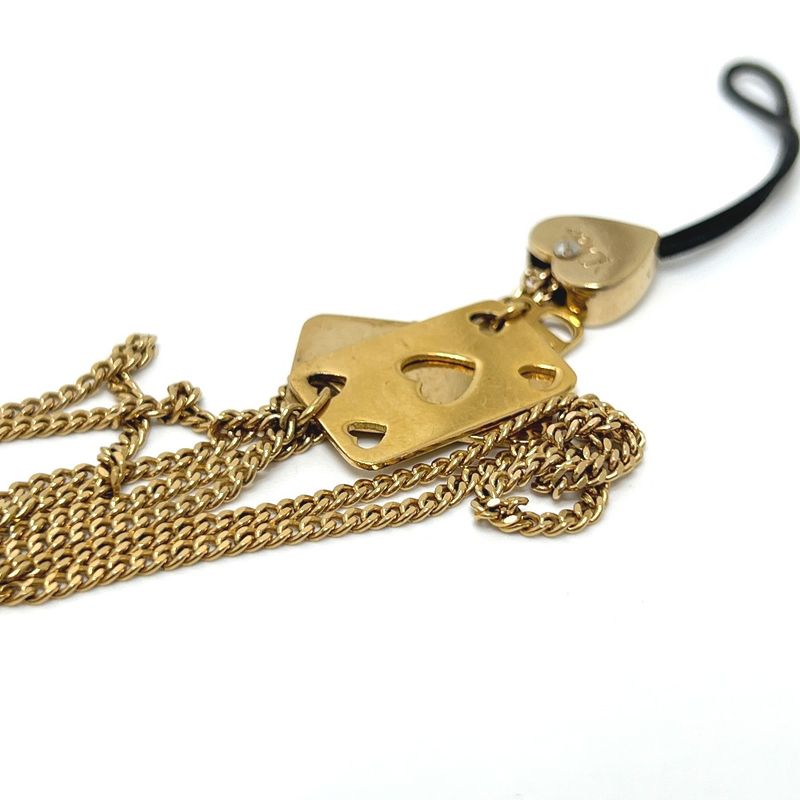 DIOR Strap Playing Cards Metal Gold