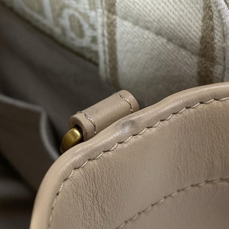 Dior/christian Dior Tote Book Tote Small Bag M1325czbb_m925 Beige And Ivory