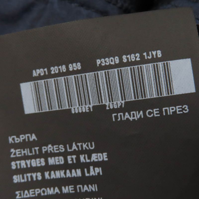 Prada P3309 Lace Combination V-neck Long Sleeve Dress Navy 40 Made In Italy