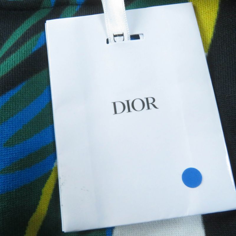 Christian DIOR 22AW 213s04a4069 Oversized All Over Design Hoodie With Back Logo