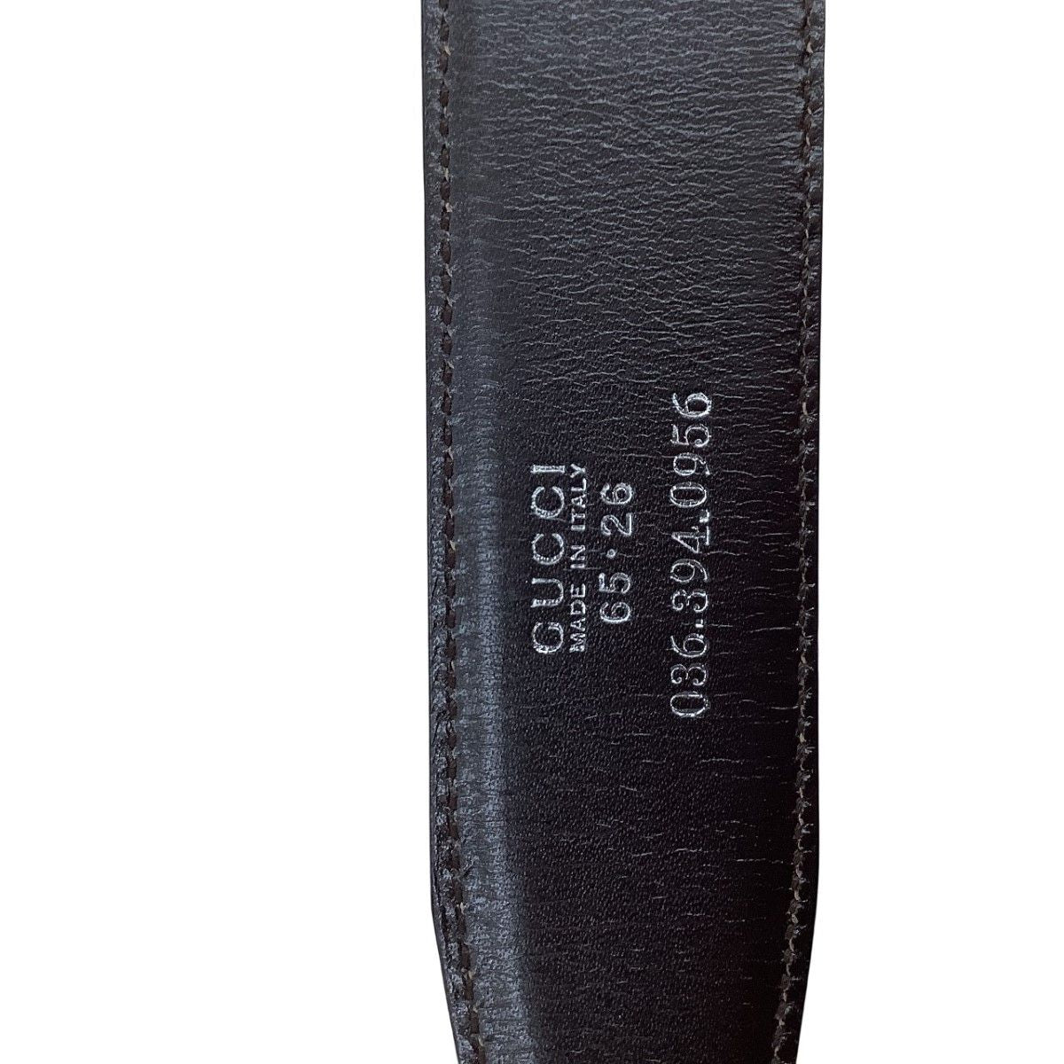 Gucci Men's Belt 036.394.0956 Black
