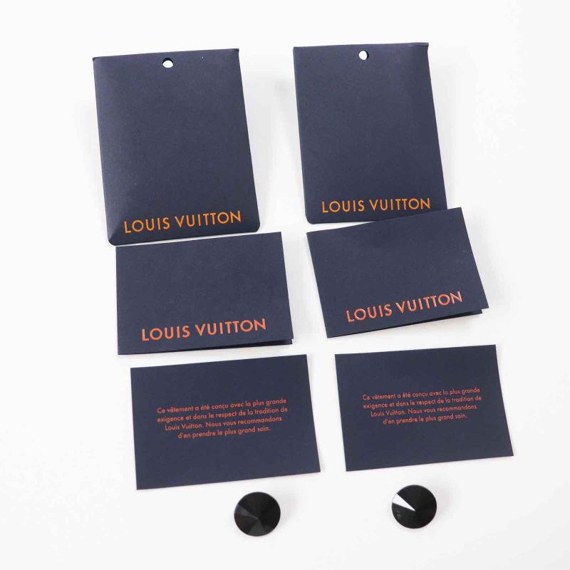 Louis Vuitton 24SS 1afepi Velvet Accent Denim Jacket Blue 36 Made In Italy