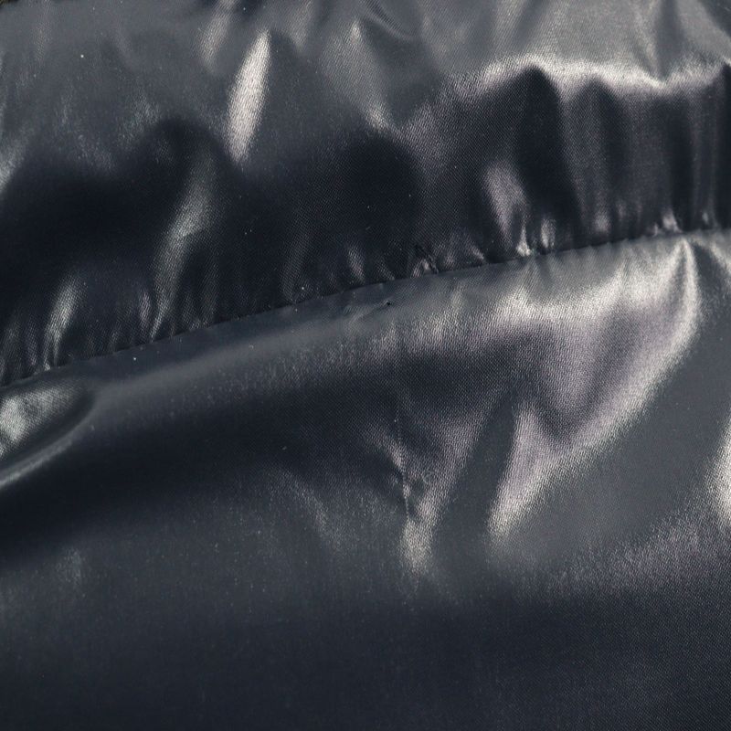 Hermes 23AW Technique Crispet Serie Button Quilted Hooded Double Zip Leather