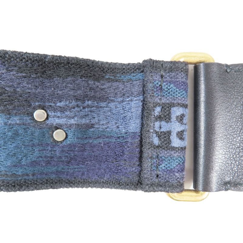 Unused Christian DIOR Shoulder Strap For Bag Concho Medallion Embroidery