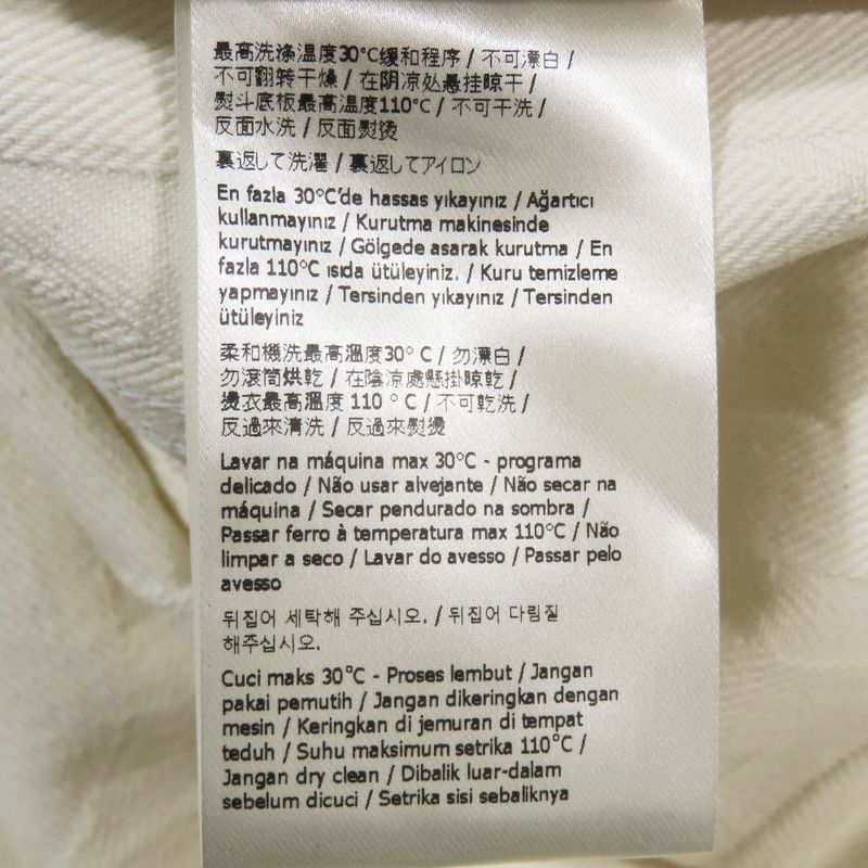 22aw Fendi × Marc Jacobs Embossed Logo Denim Jacket Jean Cotton Fw1131 A06d