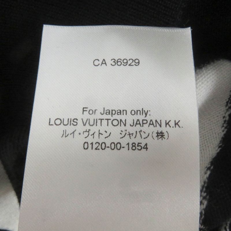 Louis Vuitton 23SS 1aau2y 100% Wool LV Abstract Houndstooth LV Logo Hardware