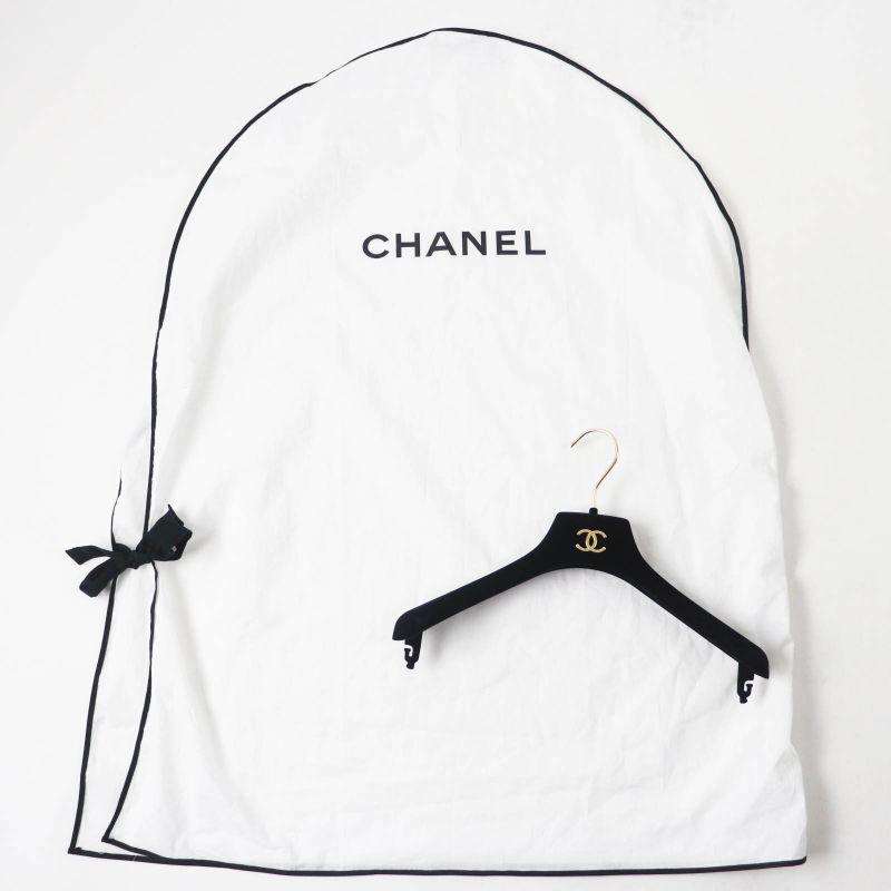 CHANEL 22P P72383 Tweed Jacket Purple 36 With Hanger And Garment Made In France