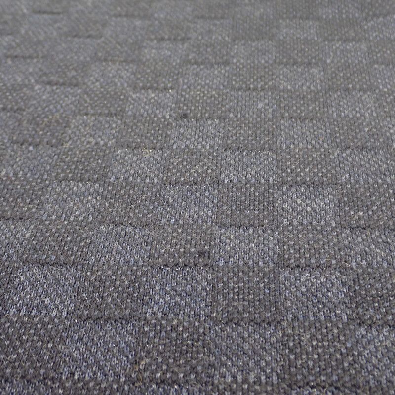 Louis Vuitton Neo Petit Damier M77987 Scarf Wool Leather Navy Men's Women's [AB