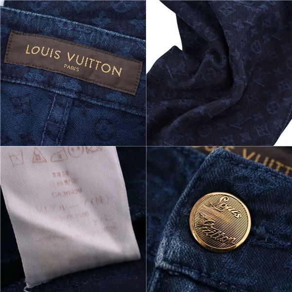 Louis Vuitton Pants Denim Pants Monogram