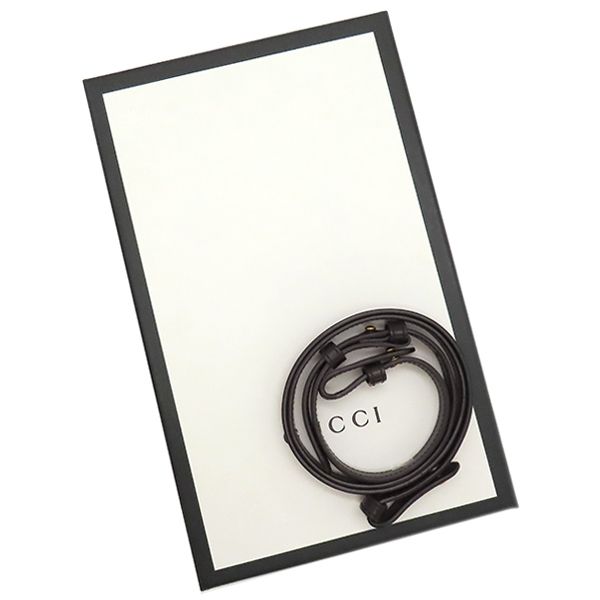 Gucci 2way Bag GG Marmont Quilted Leather Black Mattogo Old Hardware Black