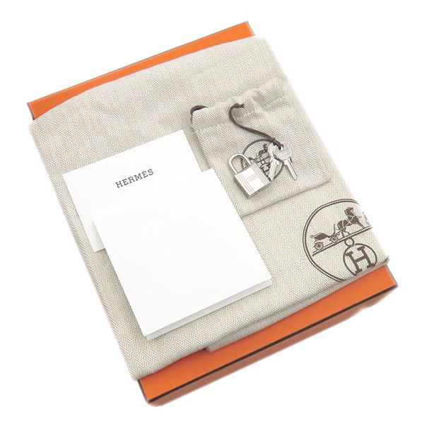 Hermes Handbag Picotin Lock PM Taurillon Clemence Gold Silver Hardware Brown