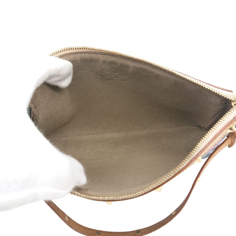 Louis Vuitton Pochette Accessoires Multicolor Black Noir Black