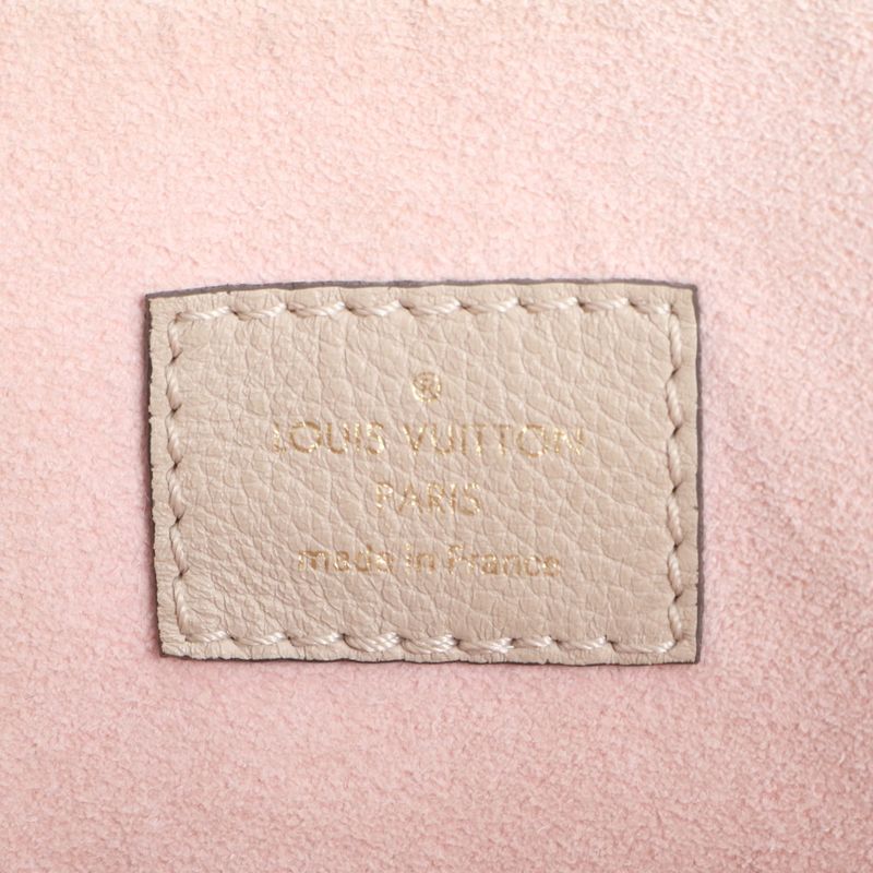 Louis Vuitton With RFID Lock Me Shopper Tote Bag Leather Shoulder M57346 A4