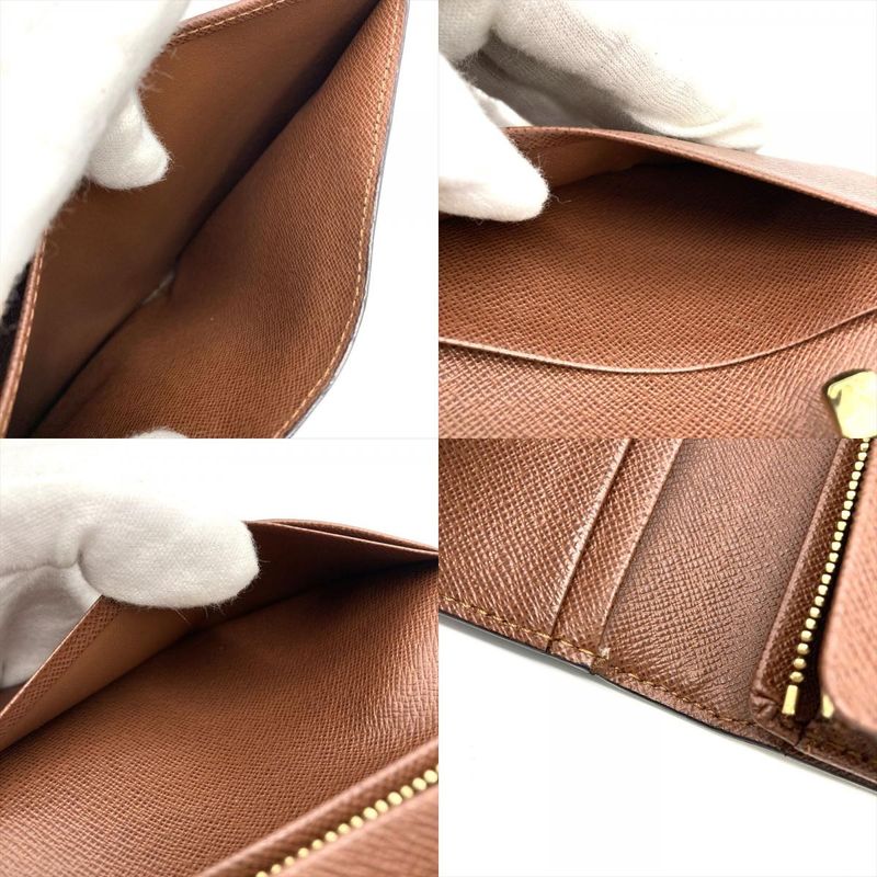 Louis Vuitton Porte Monnaie Vie Trésor Bifold Wallet Monogram Canvas M61730