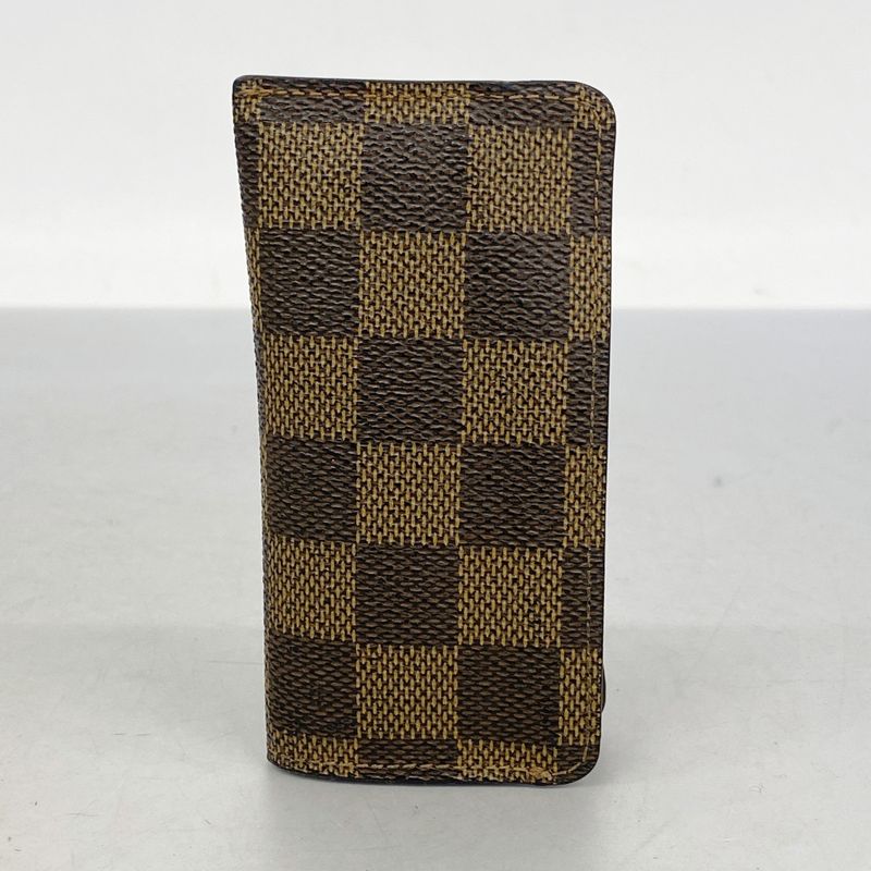 Louis Vuitton Key Case Damier Clochette PM N62661 Ebène Men Women Unisex