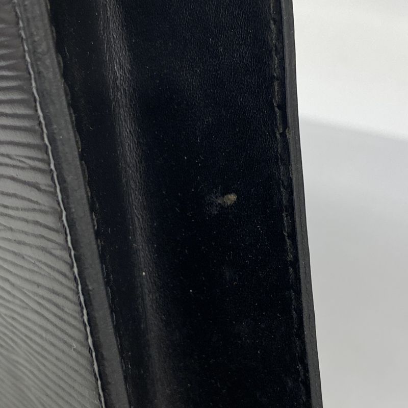 Louis Vuitton Epi Pochette Homme M52522 Noir Black Men's Clutch Bag