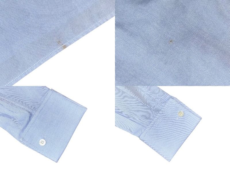 Dior Long Sleeve Dress Blue Cotton — view 8