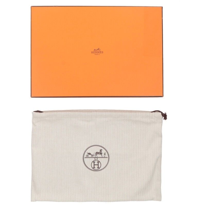 Hermes Sinetic Chevre A Engraved Svhardware Clutch Bag Men's