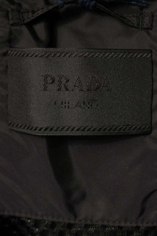 Prada 21AW Sgb955 Re-nylon Hooded Nylon Coat Men's M