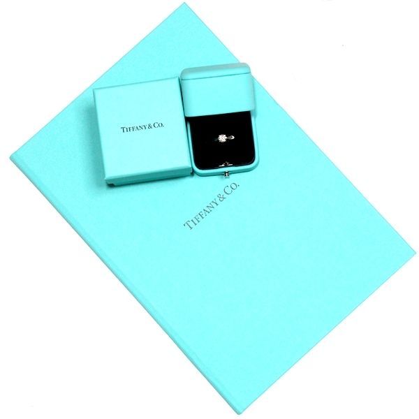 Tiffany & Co Harmony 070ct Diamond Ring I-vvs2-3ex Pt950