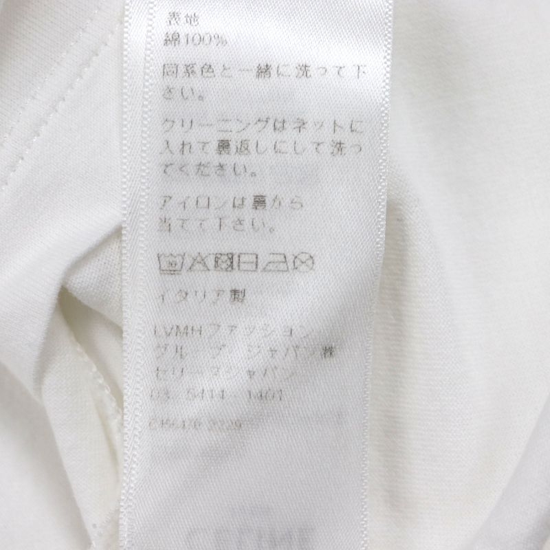 Celine 2x681671q 100% Cotton Eddy Period Logo Print Crew Neck Short Sleeve