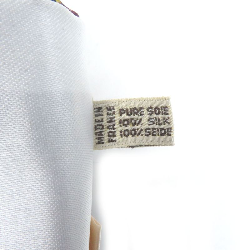 Hermes 100% Silk All-over Pattern Cummerbund Sash Bow Tie Set Of 2 Navy 42 With