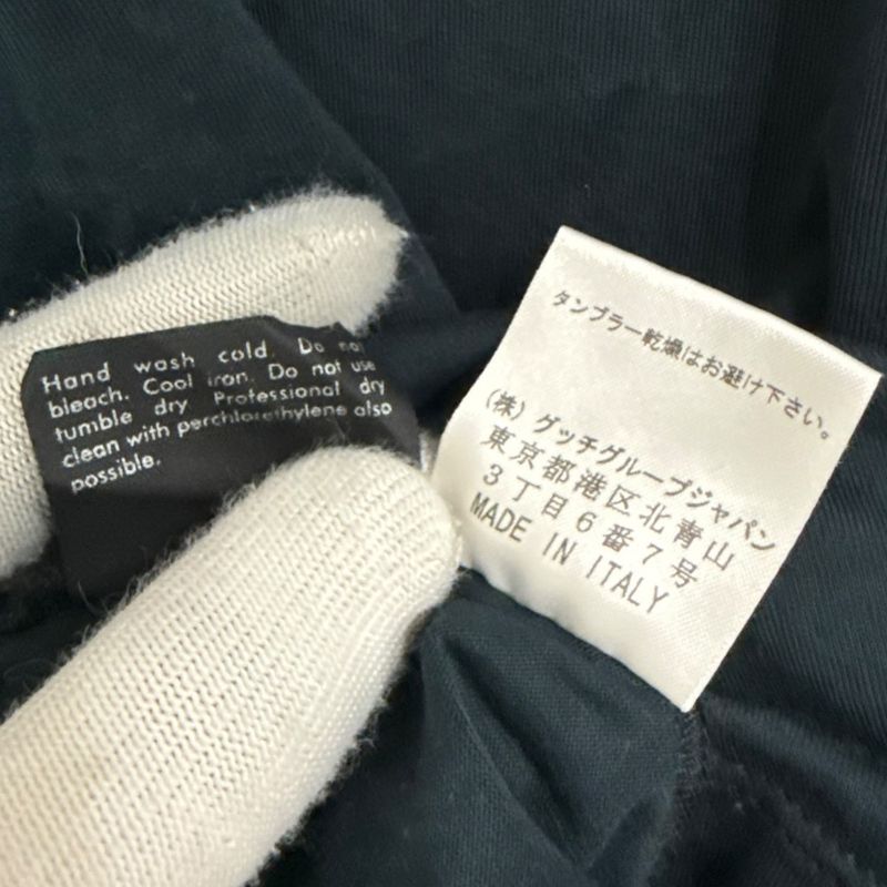 Gucci Tom Ford Period Short Sleeve T-Shirt Cut and Sewn S Navy Women's Used