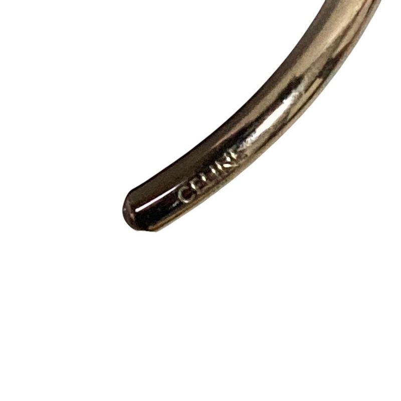 Celine Knot Extra Thin Bracelet Bangle Silver Color Women's Used