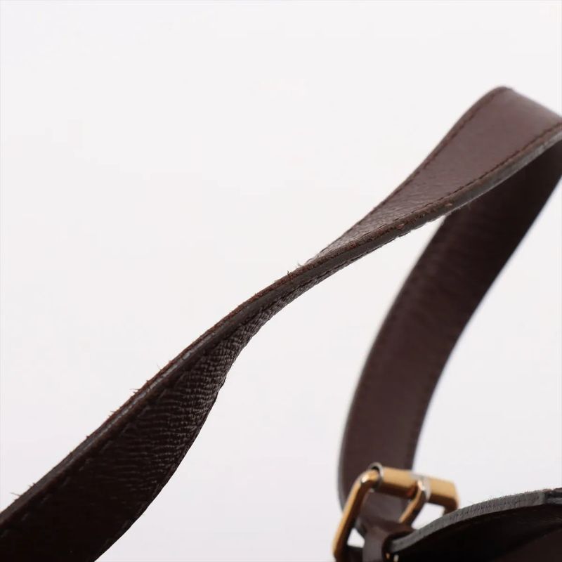 Louis Vuitton Damier Belem PM N51173 Leather Handbag Tote Genuine Leather Women