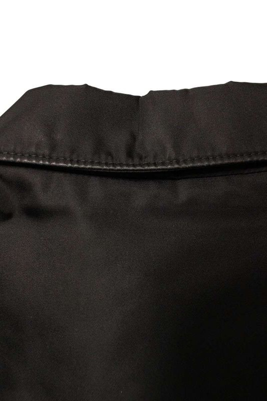 Prada Sd171 S232 1WQ8 Triangle Logo Nylon Coach Jacket Blouson Men's XS