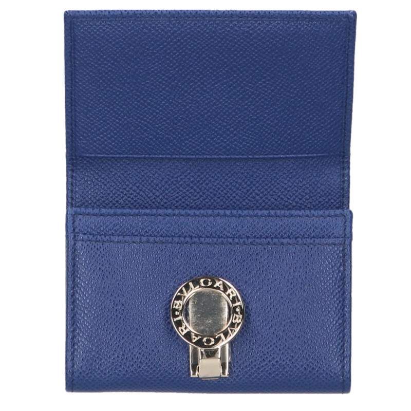 Bulgari Bee Zero One Leather Card Case With Hardware Men's