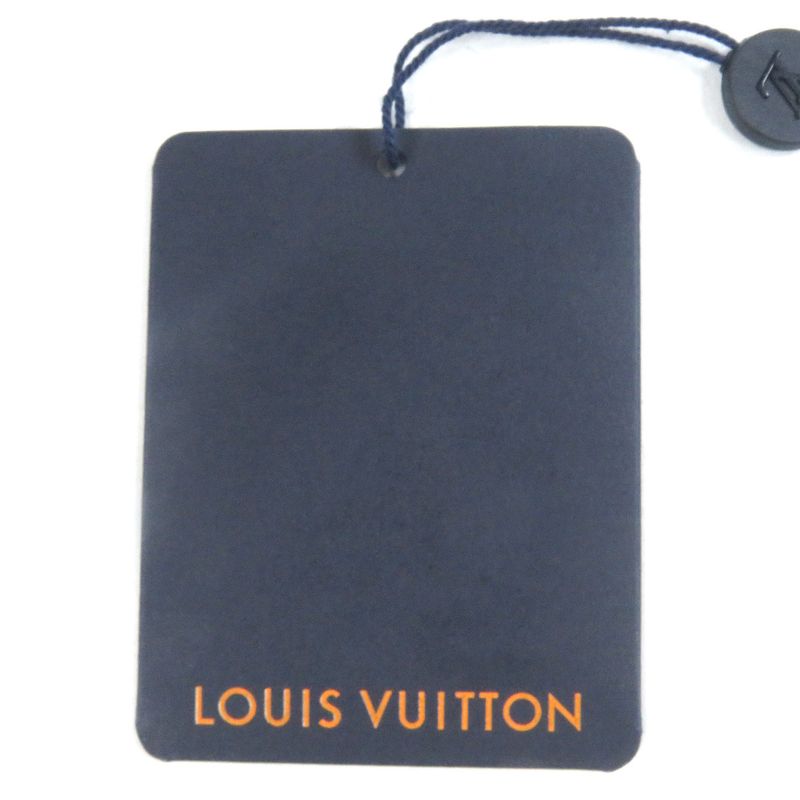 Louis Vuitton 23SS Jazz Flyer 100% Cotton Short Sleeve Knit Orange Blue XL