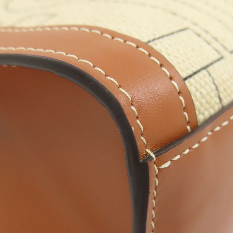 Celine Vertical Cabas 2WAY Tote Bag Canvas Women