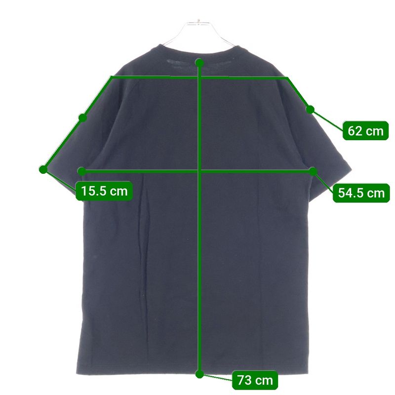 DIOR × ERL Lame Logo Embroidery Crew Neck Short Sleeve T-shirt Cut And Sewn