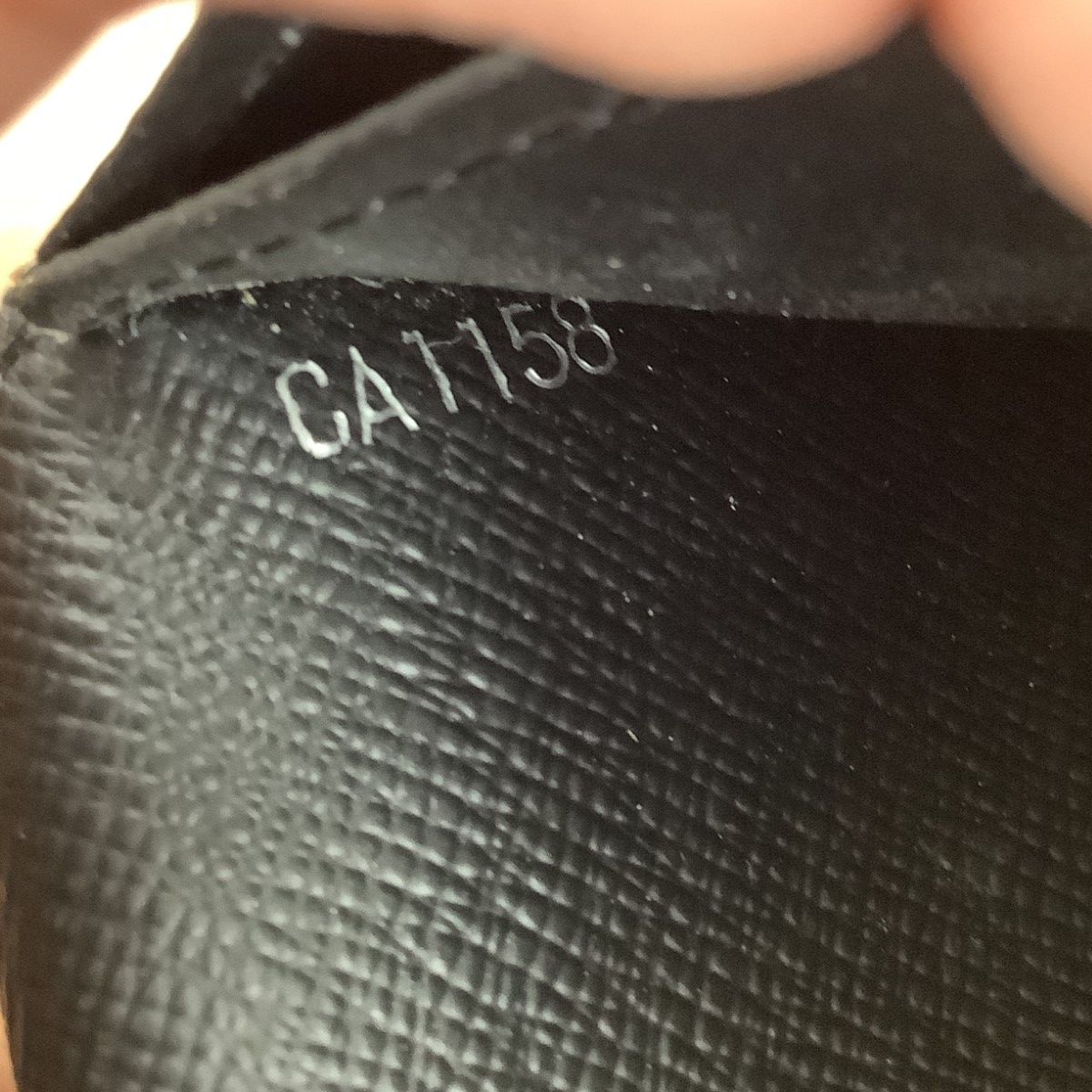 Louis Vuitton Long Wallet Epi Ca1158 Black